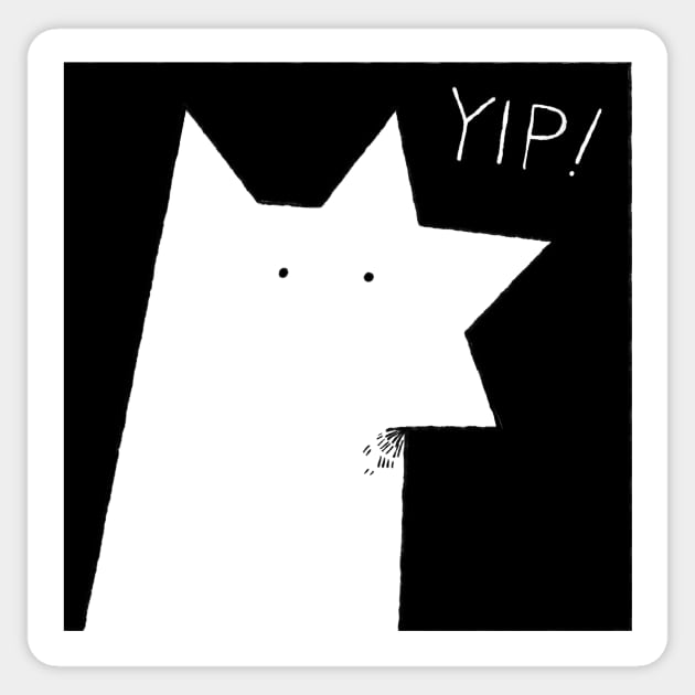 Yip! Sticker by Pitchcroft